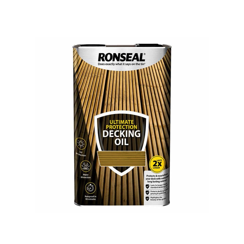 Ronseal Ultimate Protection Decking Oil Ronseal Ultimate Protection Decking Oil